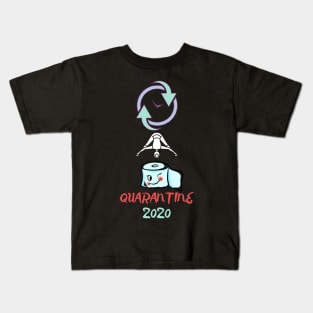 Funny Quarantine 2020 Kids T-Shirt